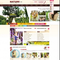 织梦dedecms清新雅观艺术摄影婚庆营销类公司网站通用模板